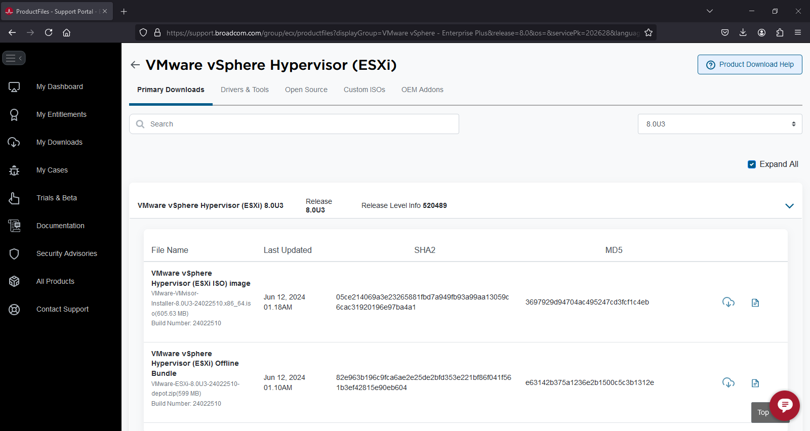 VMware VSphere Hypervisor ESXi ISO Image 2